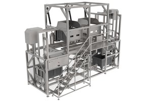 Double Acting Box Tilting Machine