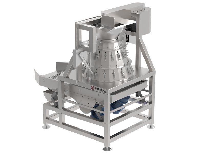 Vertical Brush Washing Machine