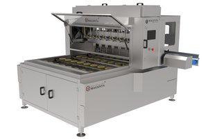 Apple Peeling and Slicing Machine