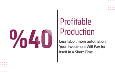 Production Waste Reduced by 40% with Our Machines